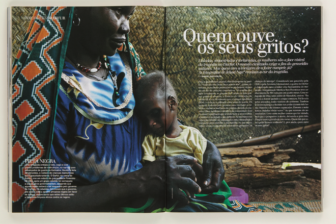 Quem ouve os nossos gritos? A tragédia do Darfur espelhada nas mulheres. 2007.