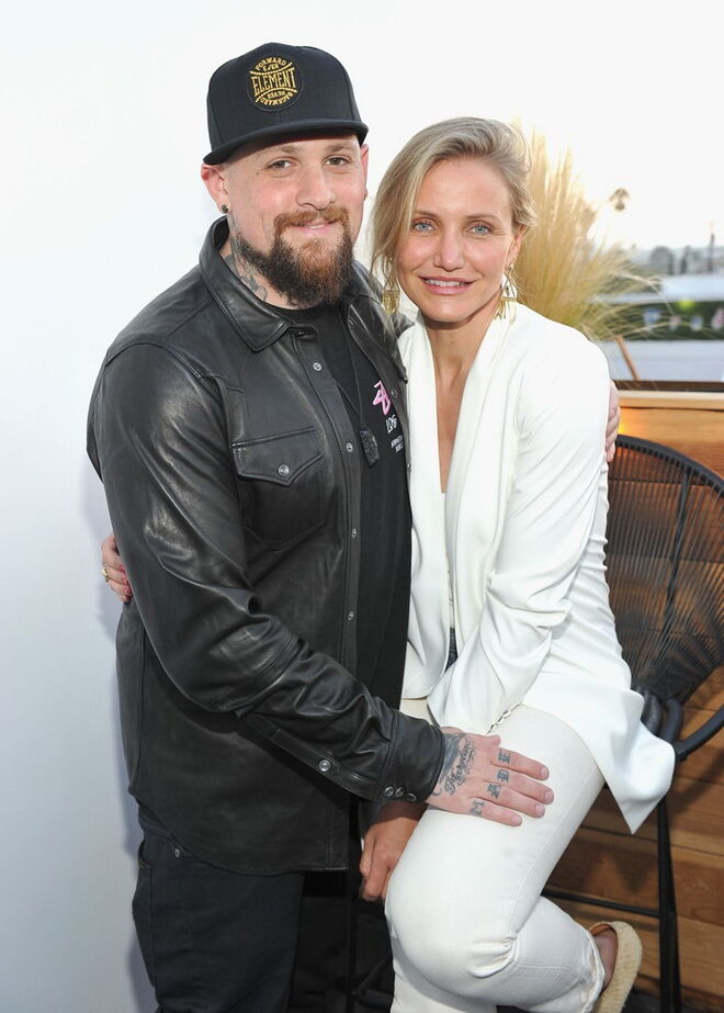 CAMERON DIAZ e BENJI MADDEN | Este casal improvável conheceu-se através da amiga comum Nicole Richie. De recordar que Benji Madden é irmão gémeo do então marido de Richie, Joel Madden.
