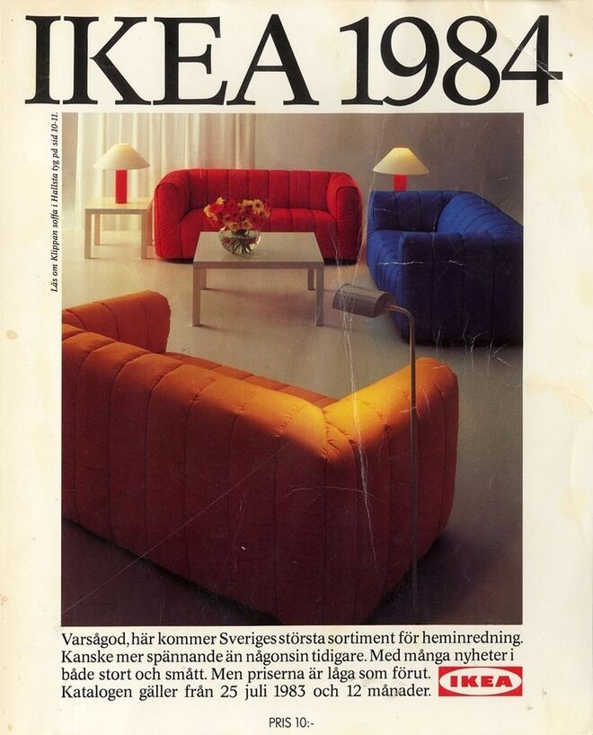 Catálogo Ikea, 1984