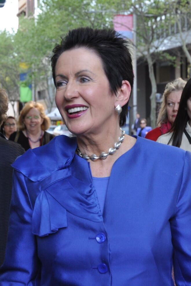 Clover Moore, em Sydney (Austrália)