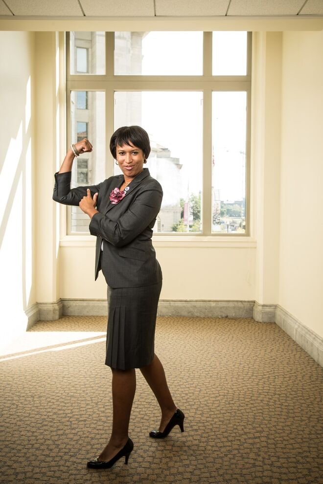 Muriel Bowser, em Washington D.C. (EUA)