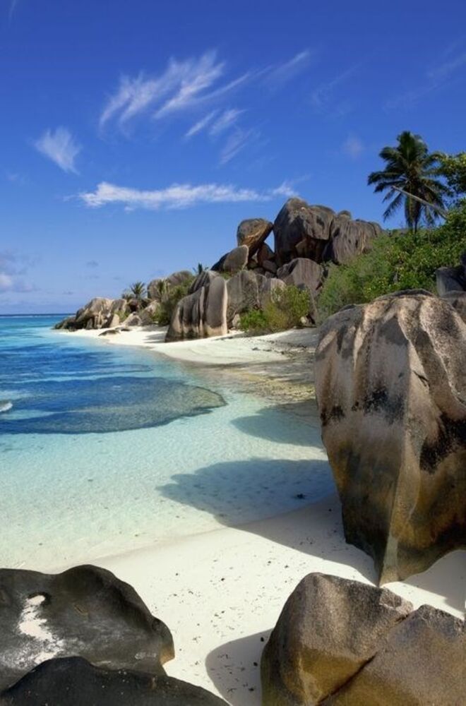 Anse Source d'Argent, Seychelles | Estando nas Seychelles é difícil escolher a melhor praia, mas dizem que esta é a mais bela.