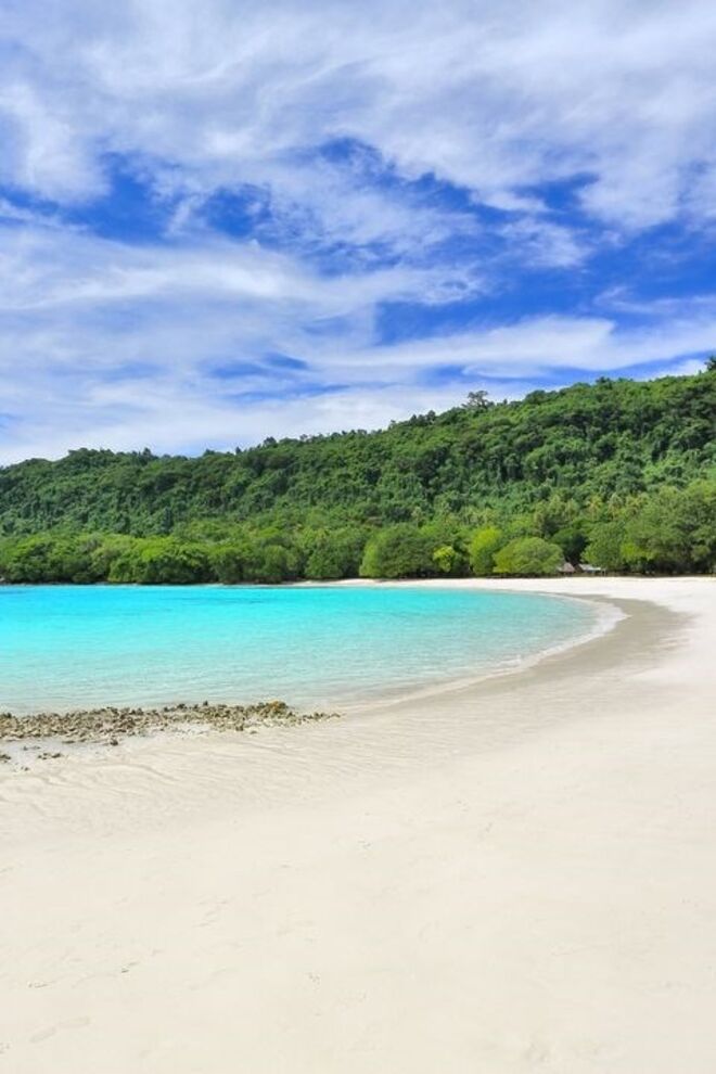 Champagne Beach, Vanuatu |Praia situada no Pacífico Sul. 