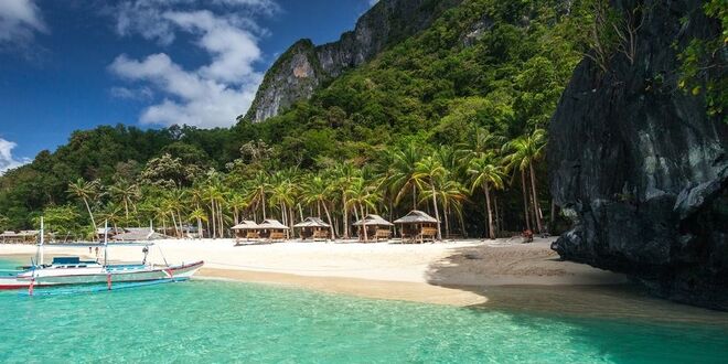 El Nido, Palawan, Filipinas | Fica situada a norte da ilha de Palawan.