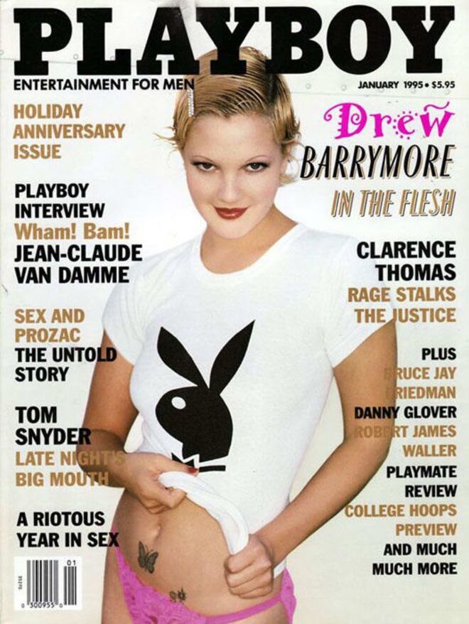 Janeiro de 1995, Drew Barrymore