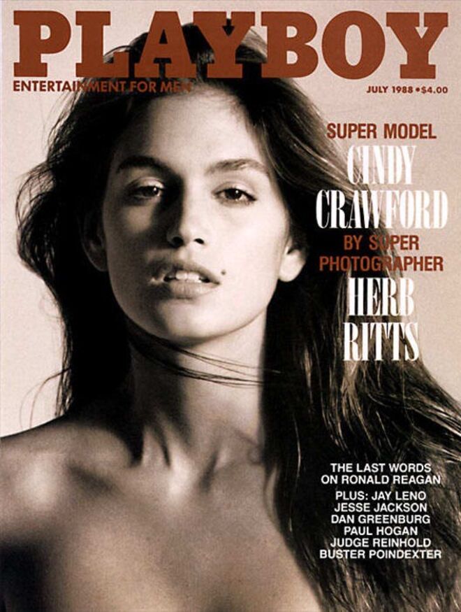 Julho de 1986, Cindy Crawford