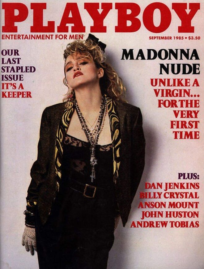 Madonna na edição de setembro de 1985