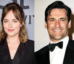Serão Dakota Johnson e Jon Hamm o novo casal de Hollywood?