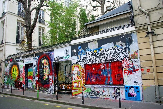 Casa de Serge Gainsbourg na Rue de Verneuil