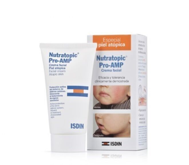 Nutratopic Pro-AMP creme facial, €22,55, ISDIN