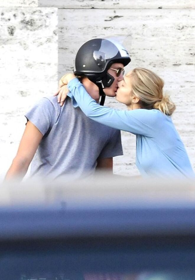 Pierre Casiraghi e Beatrice Borromeo | Em Roma, 2009. 