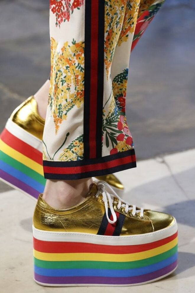 Plataformas Gucci, por Alessandro Michele