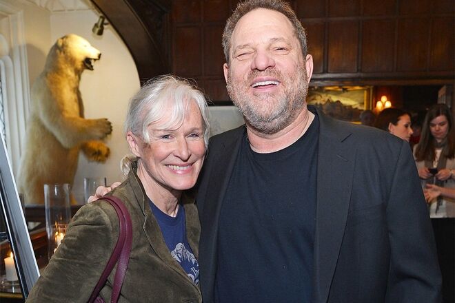 GLENN CLOSE | “O Harvey foi sempre decente comigo, mas agora que os rumores se confirmam, sinto-me zangada e profundamente triste.”