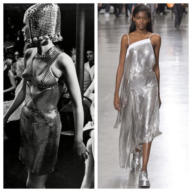 Paco Rabanne, 1969/ Paco Rabanne por Julien Dossena, 2017