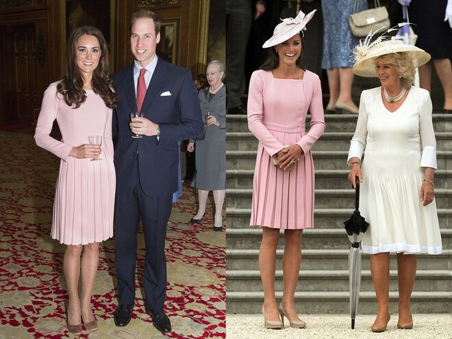 Outro dos vestidos da marca Emilia Wickstead que Kate gosta de ir buscar ao closet uma e outra vez. 