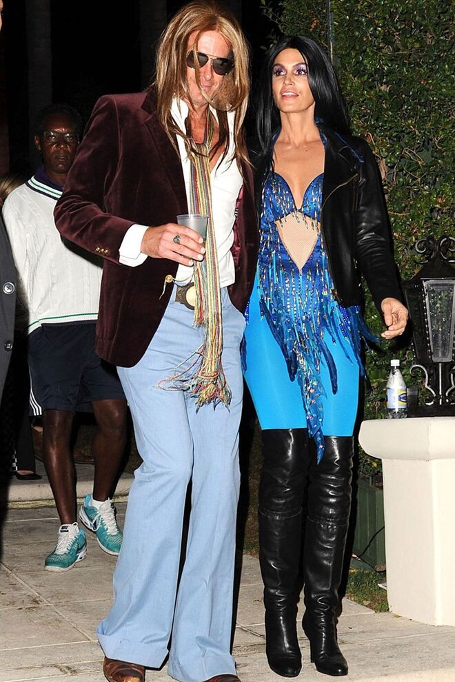 Cindy Crawford e o marido | Cher e Gregg Allman