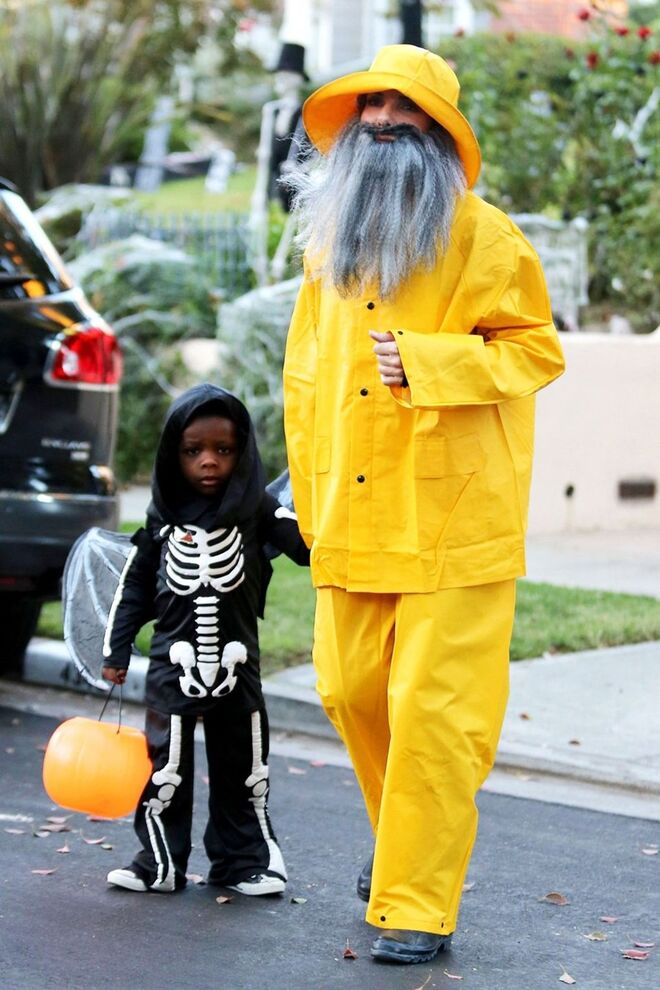 Sandra Bullock e o filho