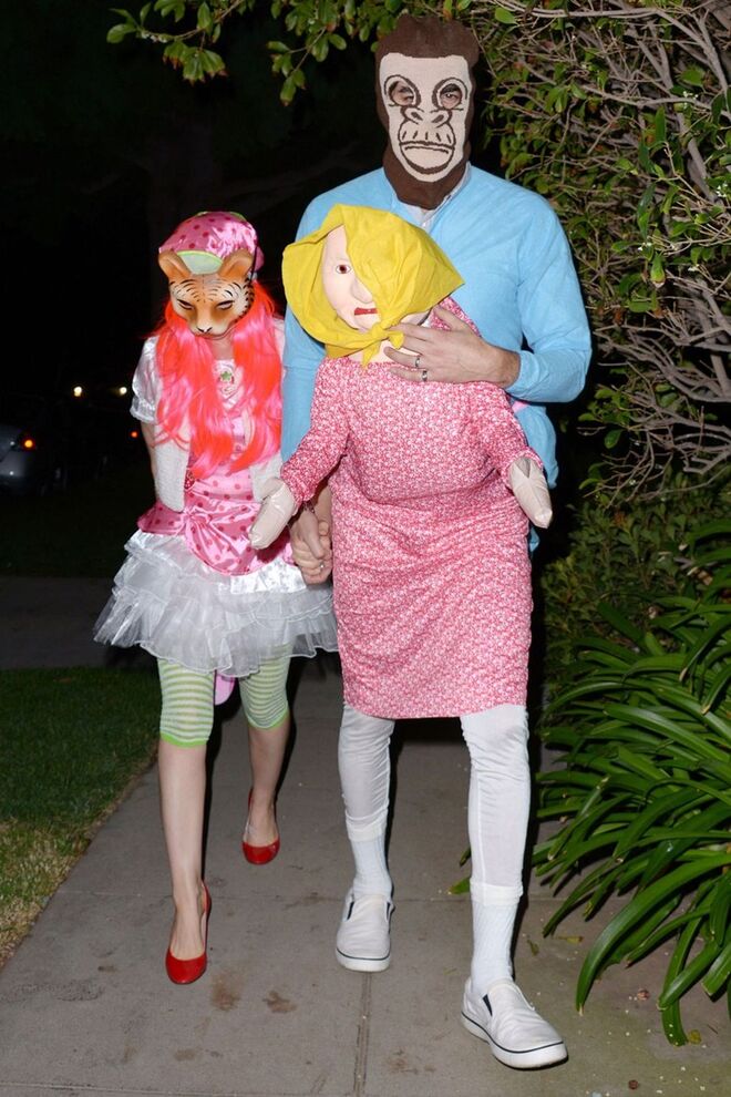 Isla Fisher e Sasha baron Cohen