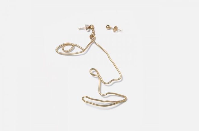 Brincos, 355€, Alex Eagle x Agnes Hay