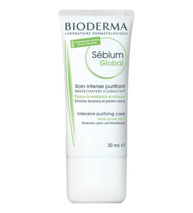 Sébium Global, tratamento intensivo purificante para peles acneicas, €15,99, Bioderma