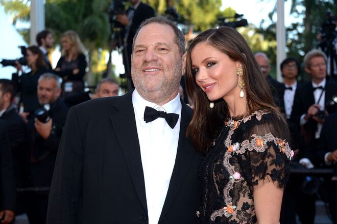 Harvey Weinstein e Georgina Chapman