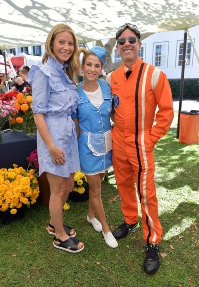 Gwyneth Paltrow, Jessica e Jerry Seinfeld