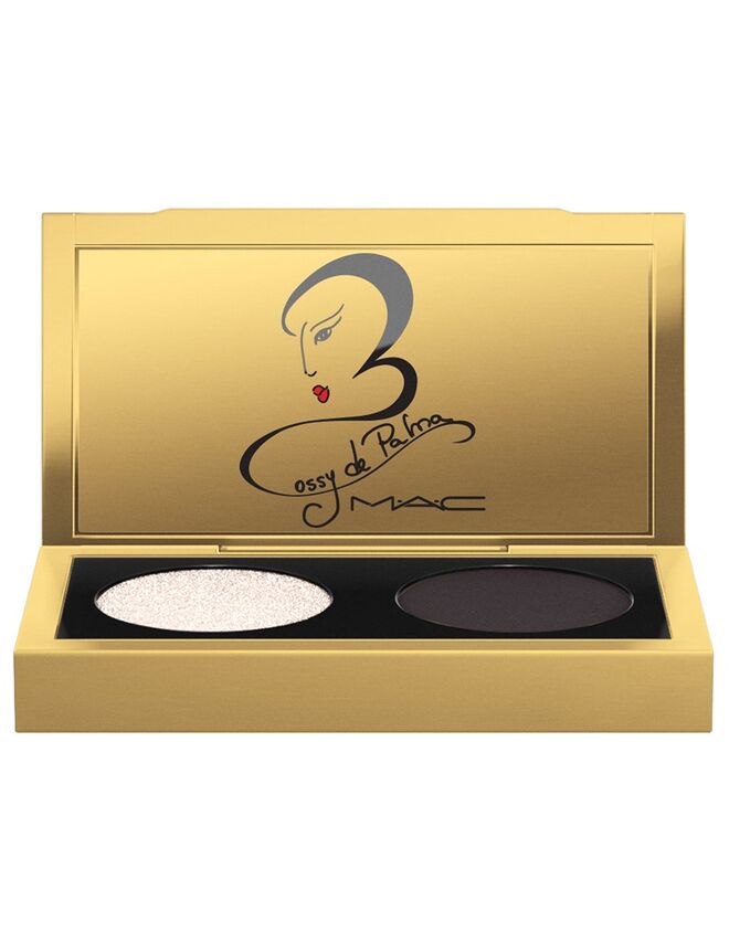 Paleta de sombras duo My Moon, €39, Coleção Rossy de Palma para M.A.C