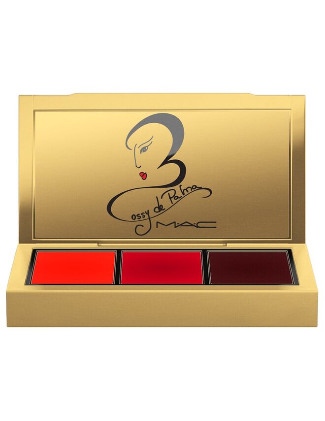 Paleta de Lip Gloss, €45,50, Coleção Rossy de Palma para M.A.C