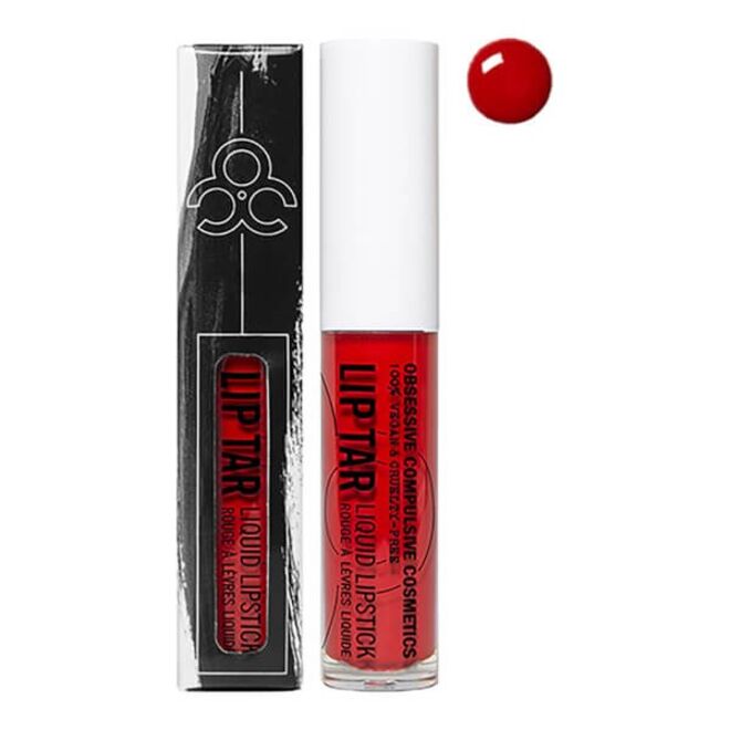 Batom líquido Lip Tar na cor NSFW, €13,95, Obsessive Compulsive Cosmetics, em www.lookfantastic.pt