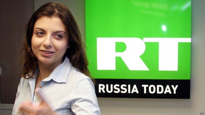 5. Margarita Simonyan, Russian TV network RT / agência de notícias russa Rossiya Segodnya
