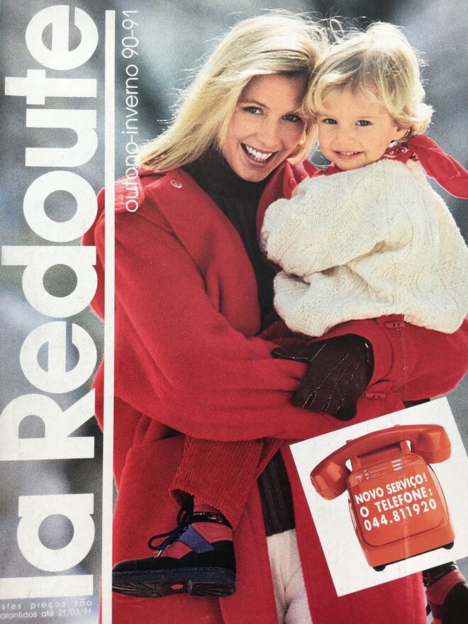 Catálogo português de 1990.