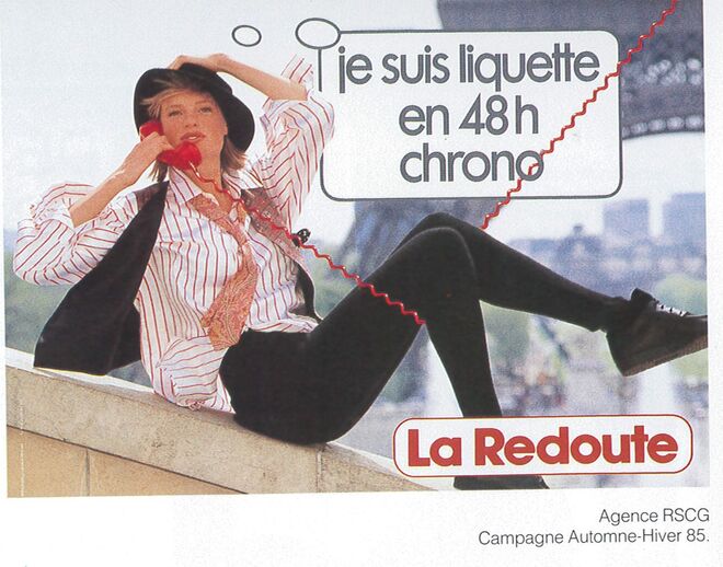 Campanha publicitária de 1985.