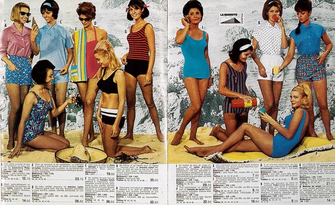 Interior de um catálogo de 1963.