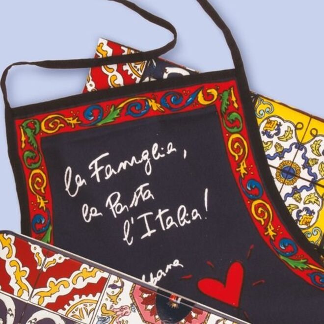 Dolce&Gabbana e Pastificio Di Martino - avental