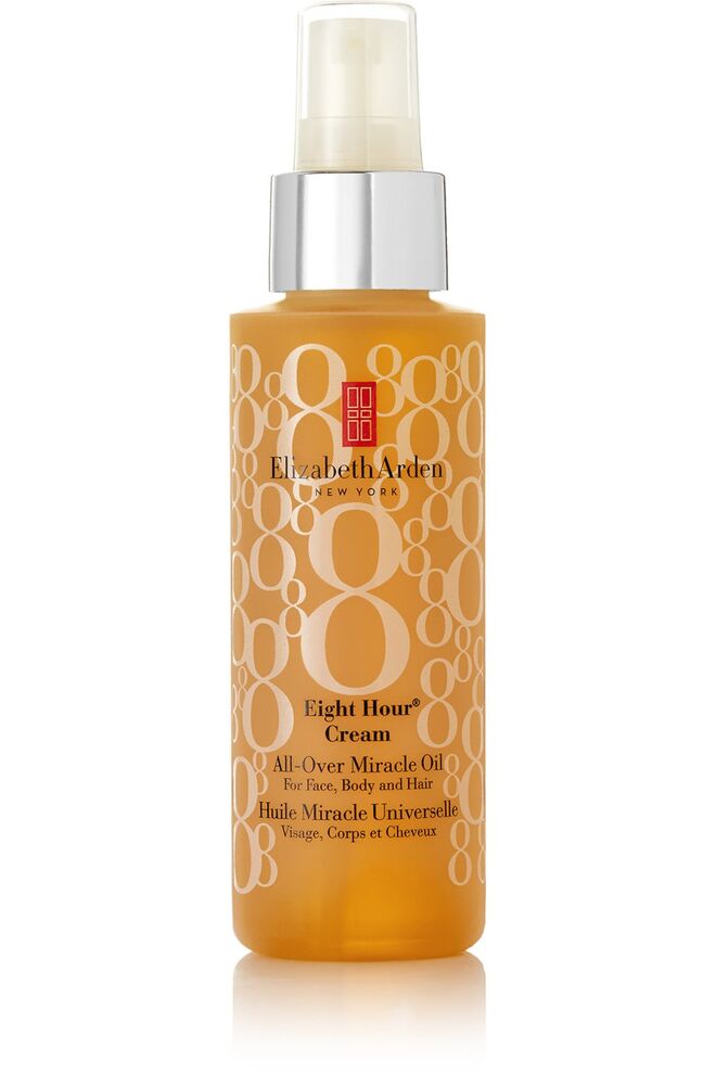 Óleo multifunções para o rosto, corpo e cabelo, €35, Elizabeth Arden