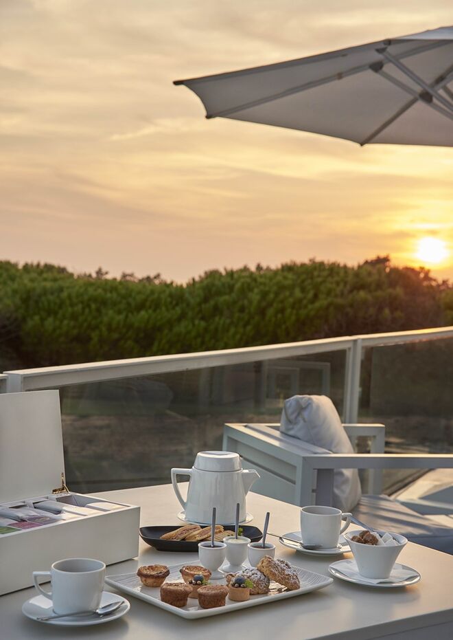 Testar o programa Afternoon Tea and Spa do The Oitavos