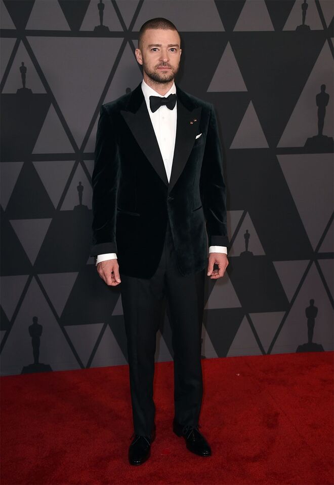 Justin Timberlake, em Tom Ford