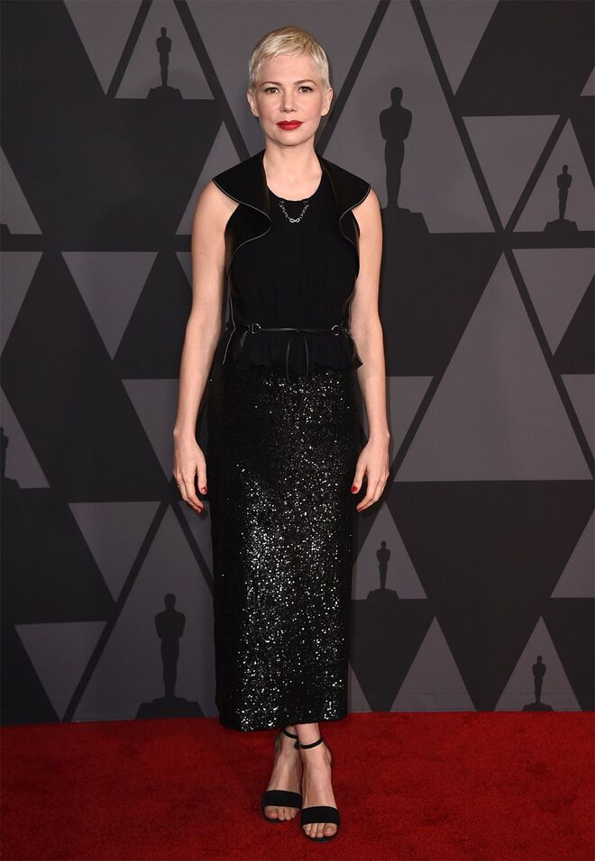 Michelle Williams, em Louis Vuitton