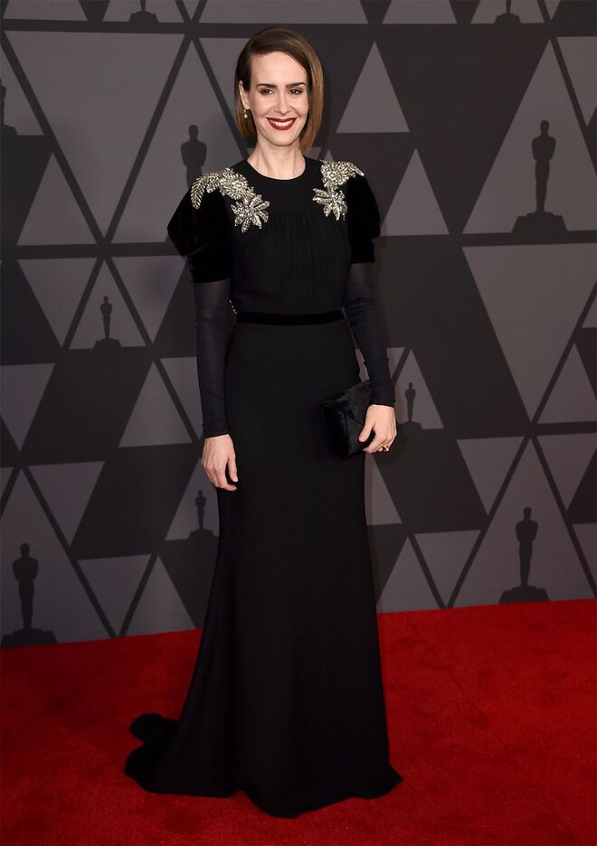 Sarah Paulson, em Miu Miu