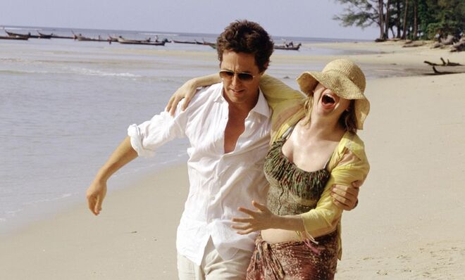 O Diário de Bridget Jones (2001) | Hugh Grant e René Zellwegger