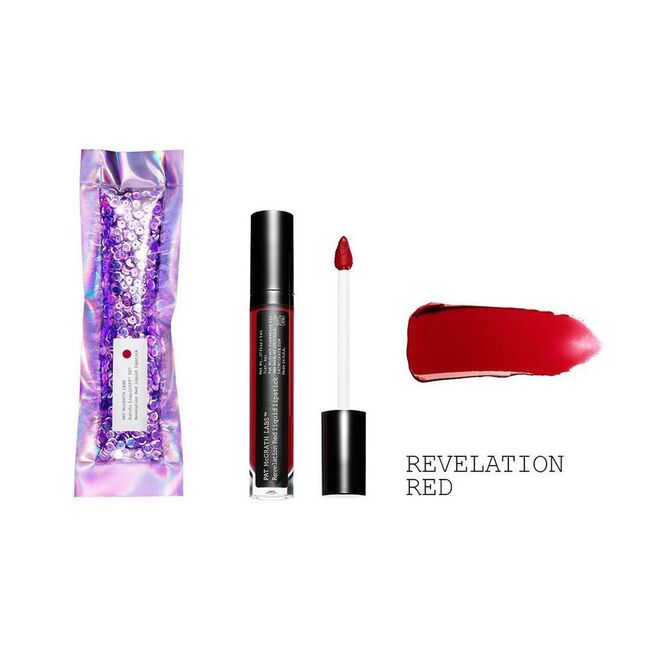 Maggie Lindemann x Pat McGrath Labs // LIQUILUST™ 007 SINGLES na cor Revelation Red, €18,58, Pat McGrath Labs em exclusivo no Spotify