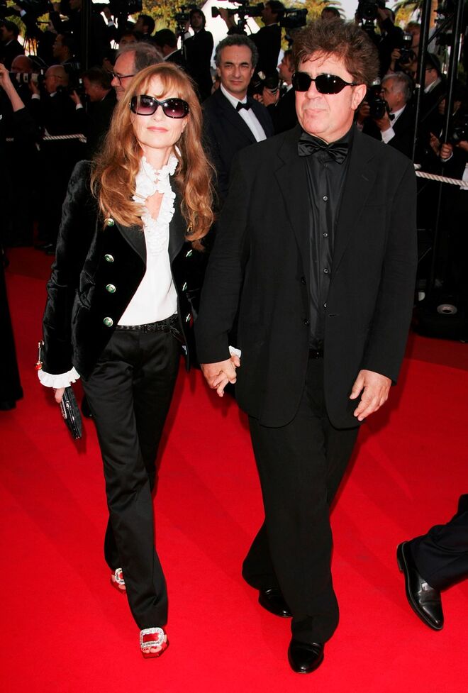 Com Pedro Almodovar em 2007