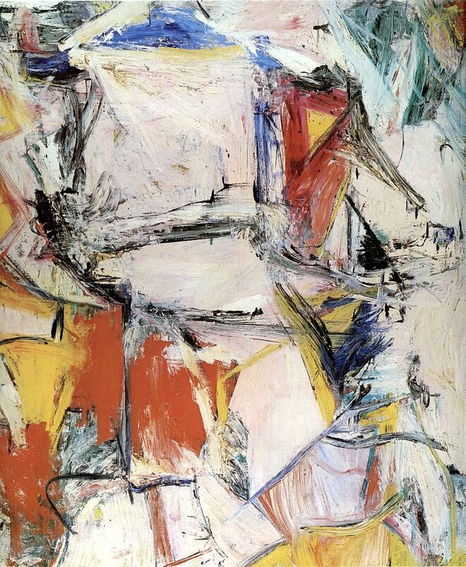INTERCHARGE | A pintura a óleo do expressionista Willem de Kooning foi terminada em 1955 e considerada uma das primeiras paisagens abstratas do pintor holandês e também um grande marco no seu percurso de estilo. Foi vendida em 2015 por 254 milhões de euros.