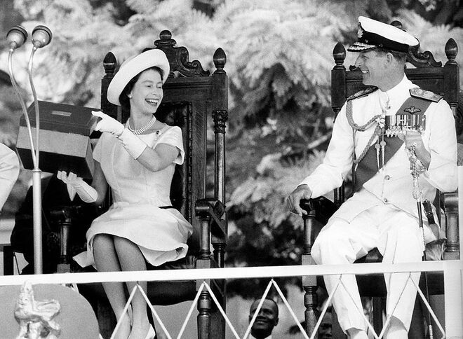 Dezembro 1961 |Durante uma visita oficial à Gâmbia.