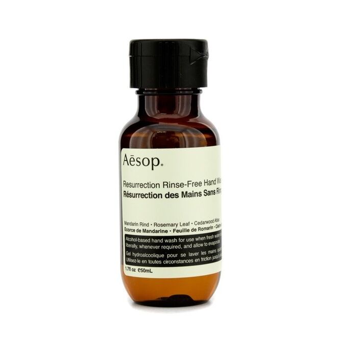 Resurrection Rinse-Free Hand Wash Skincare, €18, Aesop, em fragranciascosmeticosco.pt