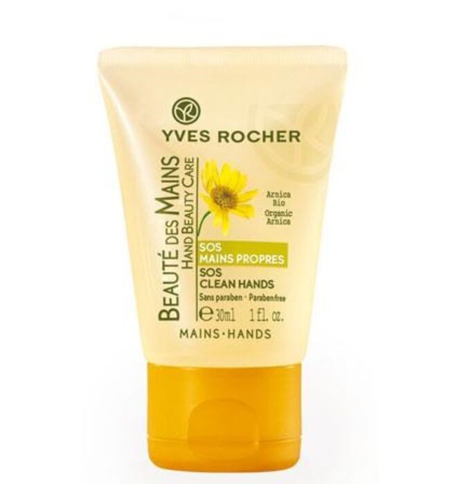 SOS clean hands, 30 ml, £3.90 (aproximadamente €4,37), Yves Rocher
