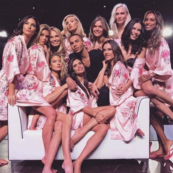 Os Anjos com Olivier Rousteing