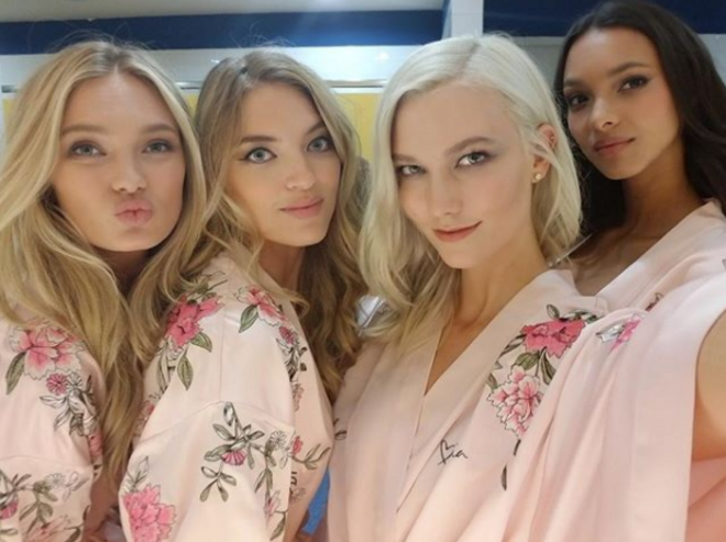 Romee Strijd, Martha Hunt, Karlie Kloss, Jasmine Tookes
