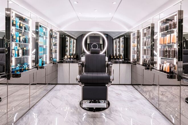 Sala de preparo Tom Ford | Foto Simon Wagner