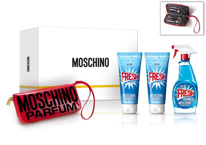 Fresh Couture, eau de toilette Gift Set, €82, Moschino